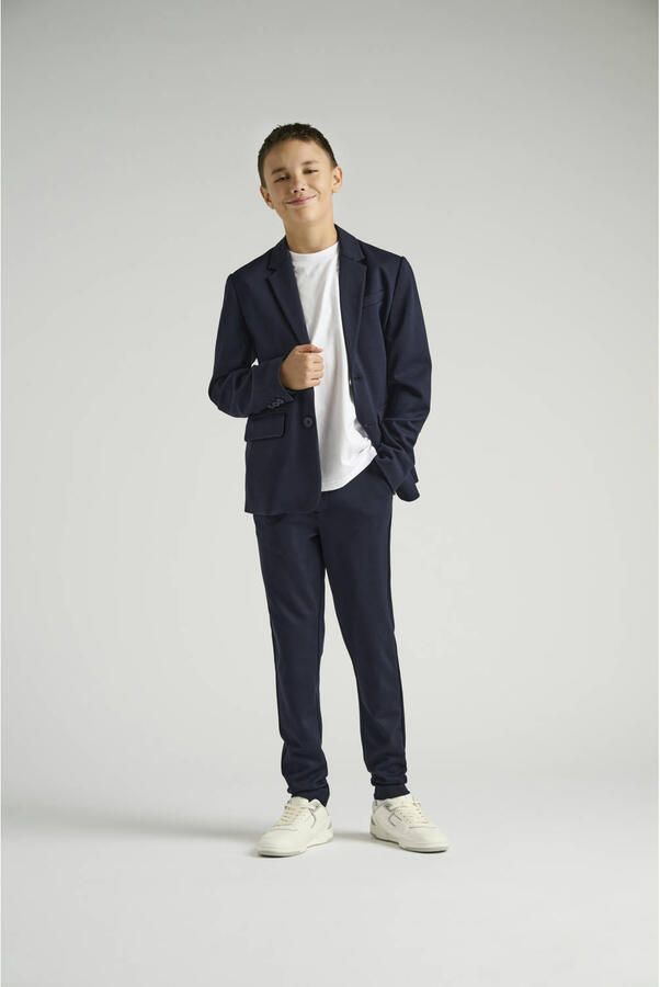 ONLY & SONS JUNIOR slim chino donkerblauw