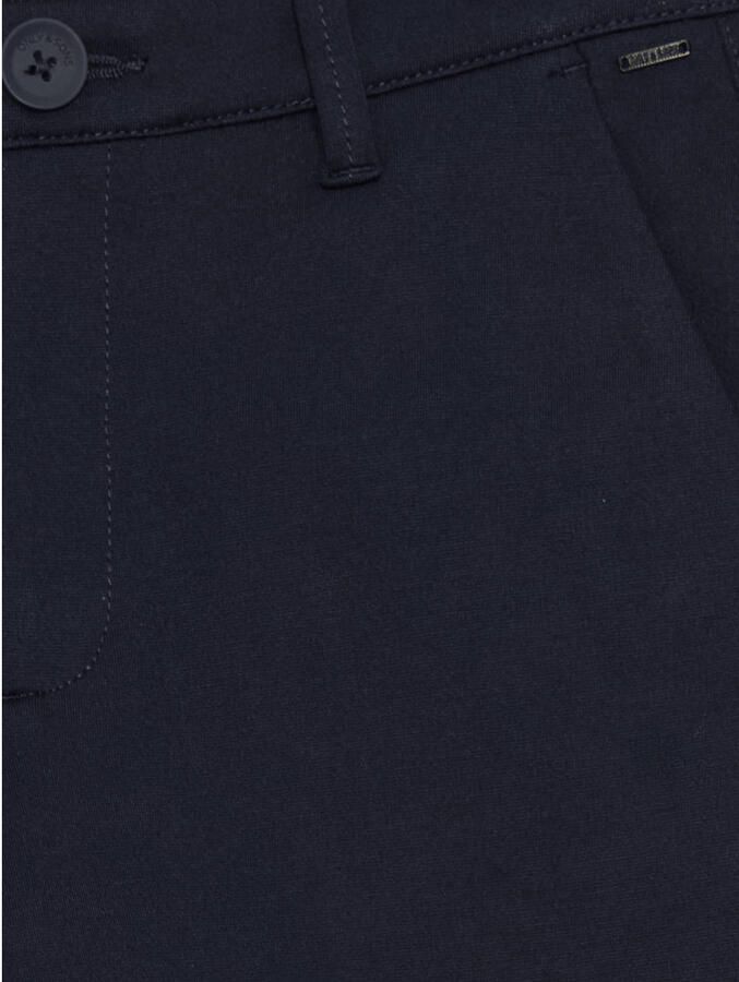 ONLY & SONS JUNIOR slim chino donkerblauw - Foto 2