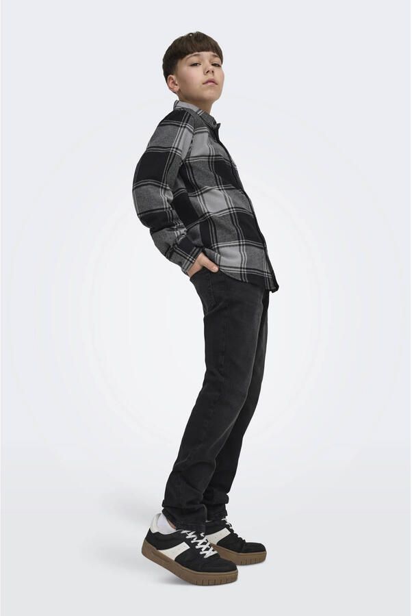 ONLY & SONS JUNIOR slim fit jeans black denim - Foto 3