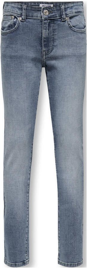 ONLY & SONS JUNIOR slimfit jeans blue grey denim