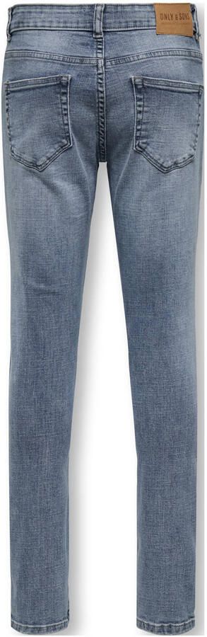 ONLY & SONS JUNIOR slimfit jeans blue grey denim - Foto 3