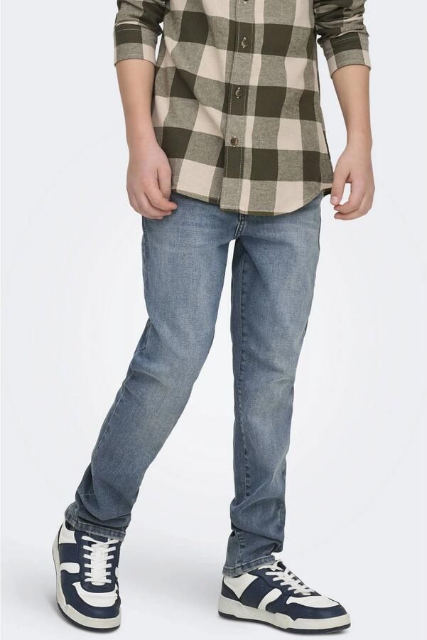 ONLY & SONS JUNIOR slimfit jeans blue grey denim - Foto 1