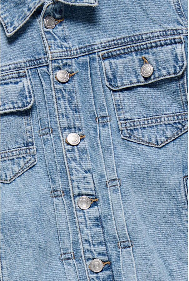 ONLY & SONS JUNIOR spijkerjas light blue denim - Foto 3