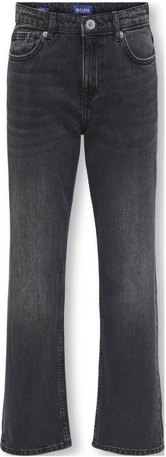 ONLY & SONS JUNIOR straight leg black denim