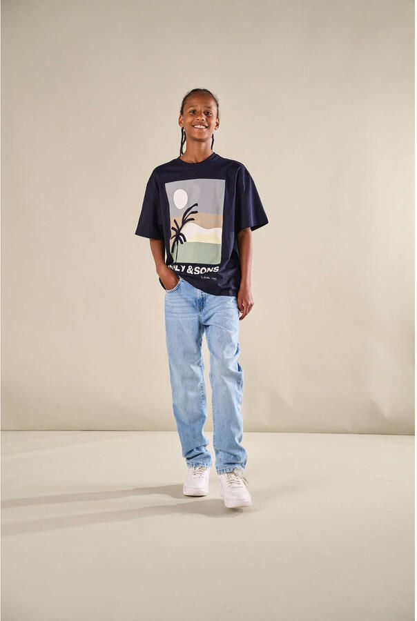 ONLY & SONS JUNIOR straight leg light blue denim - Foto 2