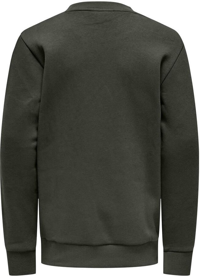 ONLY & SONS JUNIOR sweater donkergroen - Foto 2