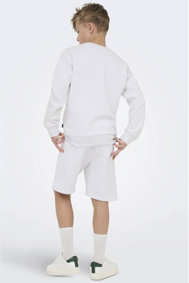 ONLY & SONS JUNIOR sweater super lichtgrijs melange - Foto 2