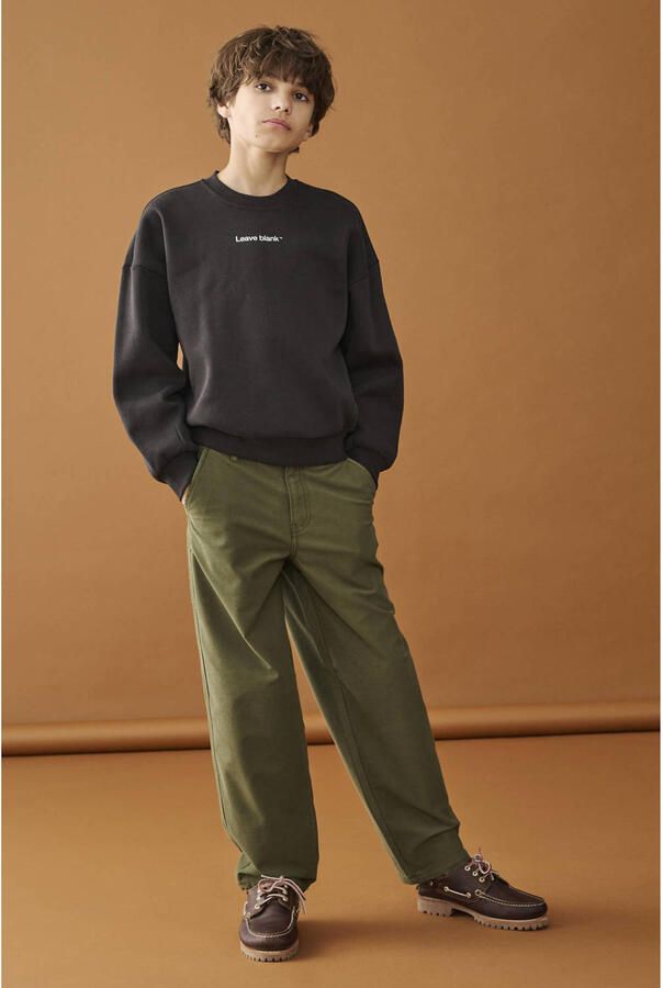ONLY & SONS JUNIOR sweater zwart