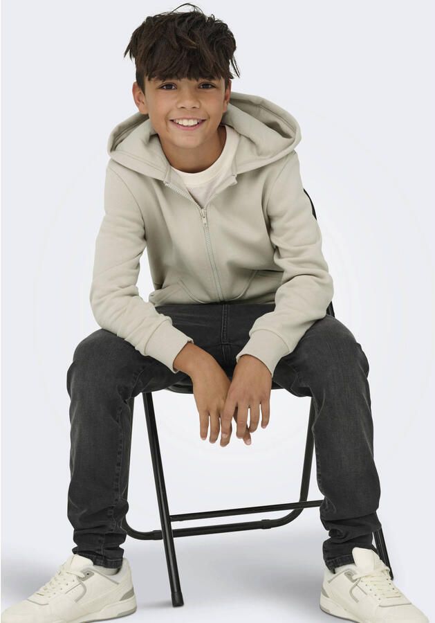 ONLY & SONS JUNIOR sweatvest beige - Foto 3