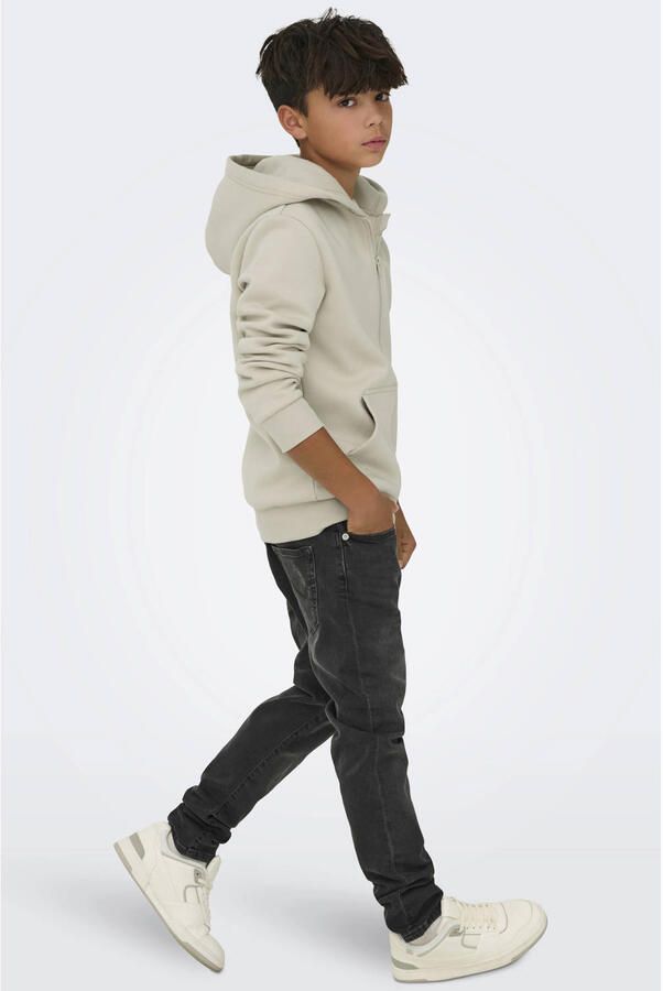 ONLY & SONS JUNIOR sweatvest beige