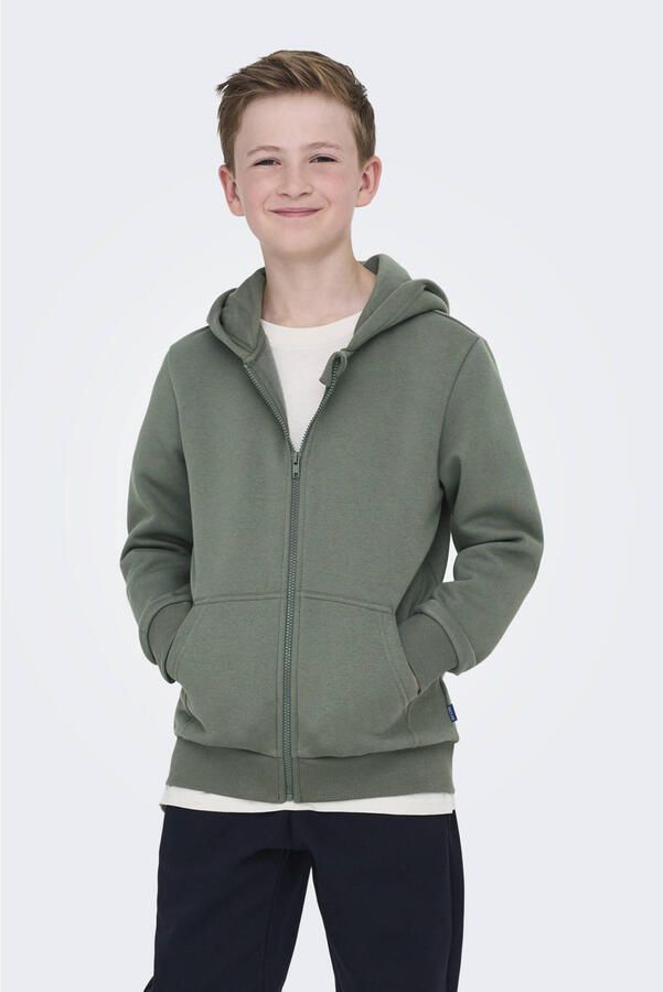 ONLY & SONS JUNIOR sweatvest grijs - Foto 2