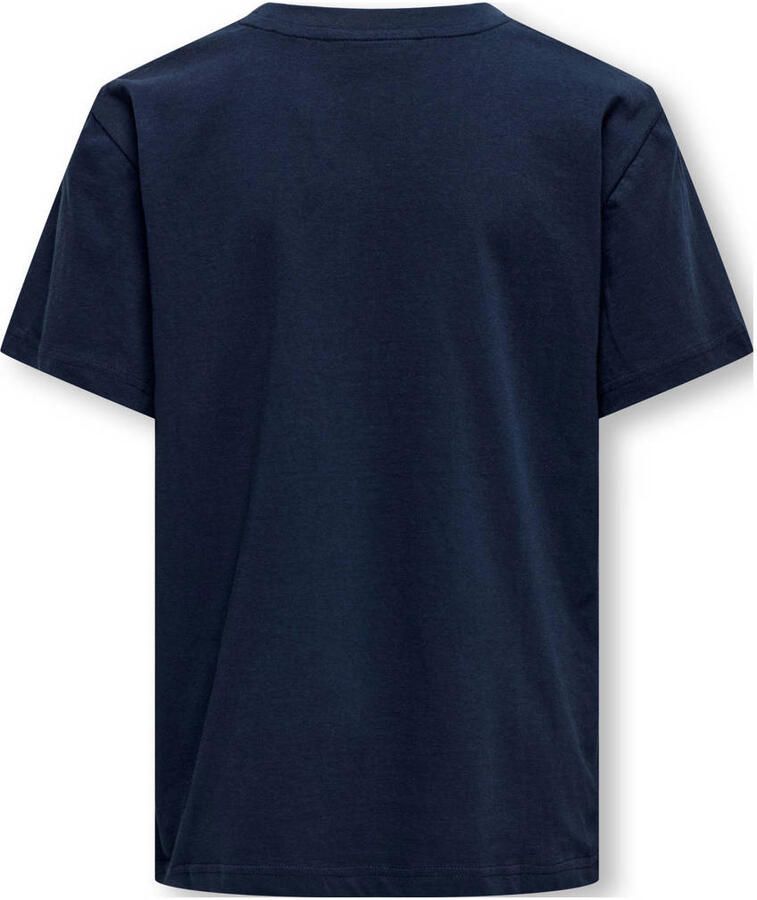 ONLY & SONS JUNIOR T-shirt donkerblauw - Foto 2