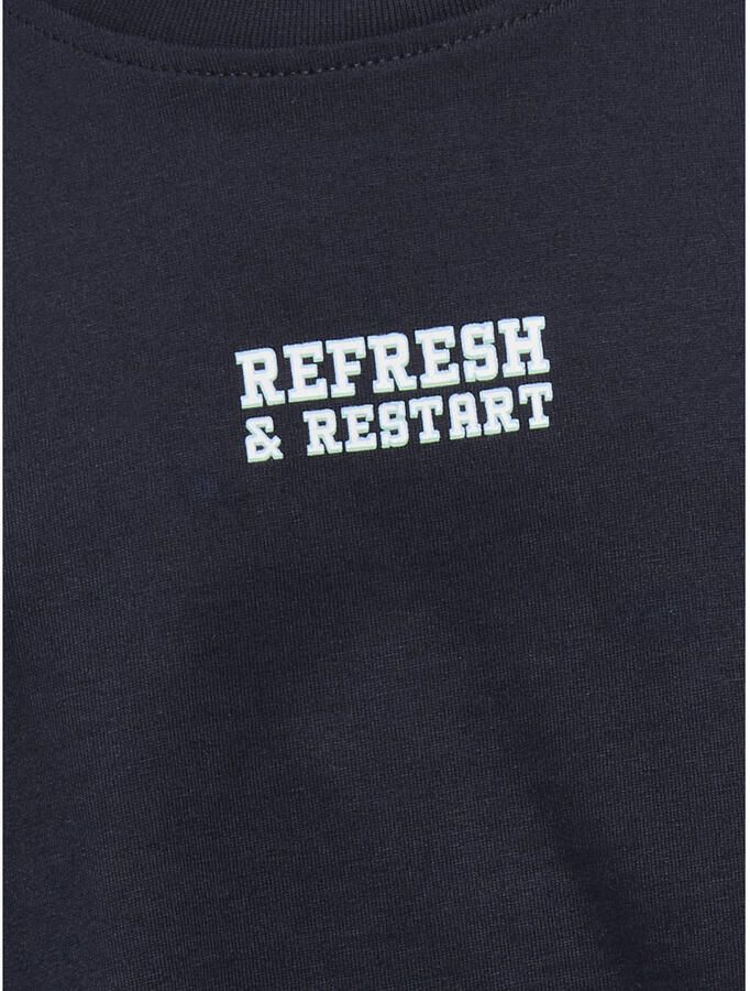 ONLY & SONS JUNIOR T-shirt donkerblauw - Foto 2