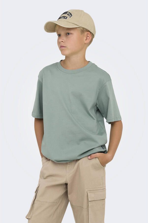 Only & Sons Regular fit T-shirt van puur katoen model 'FRED LIFE' - Foto 2