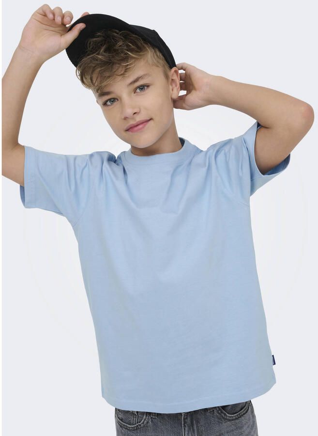 ONLY & SONS JUNIOR T-shirt lichtblauw - Foto 2
