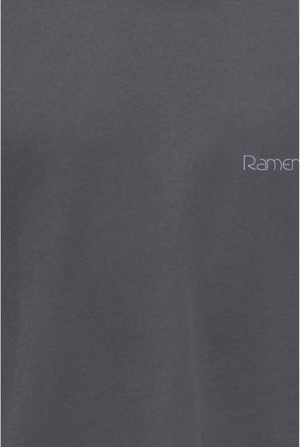 ONLY & SONS JUNIOR T-shirt met backprint antraciet - Foto 3