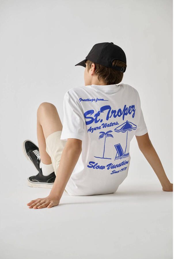Only & Sons Milo Sketch Life Relax T-shirt Junior - Foto 3