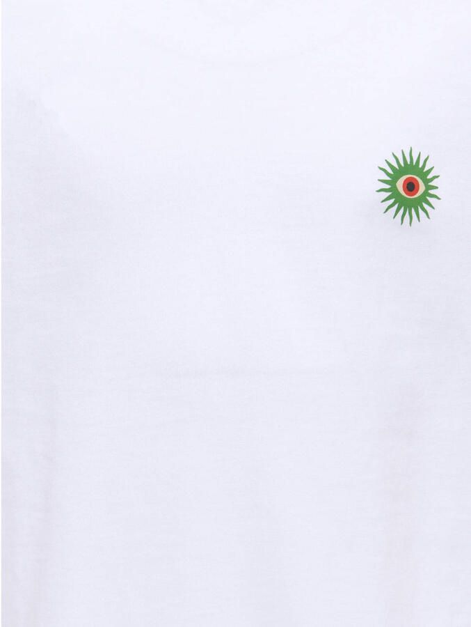 ONLY & SONS JUNIOR T-shirt met backprint wit - Foto 3