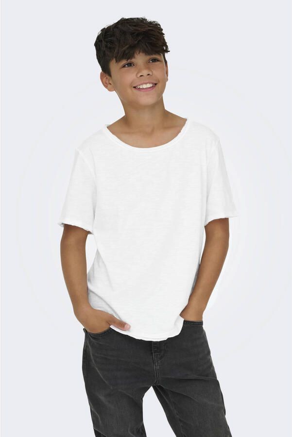 ONLY & SONS JUNIOR T-shirt wit - Foto 3