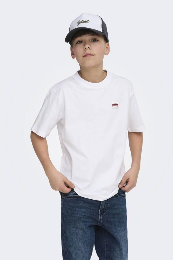 ONLY & SONS JUNIOR T-shirt wit