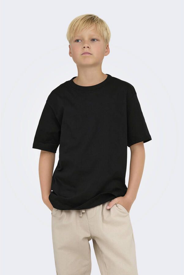 Only & Sons Regular fit T-shirt van puur katoen model 'FRED LIFE' - Foto 2