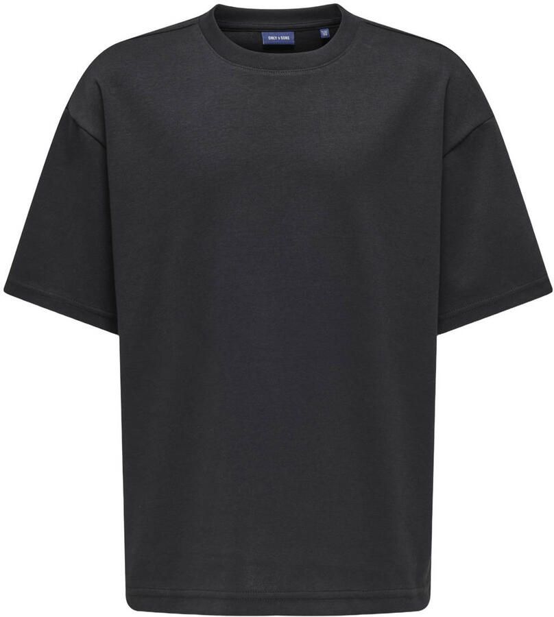 ONLY & SONS JUNIOR T-shirt zwart