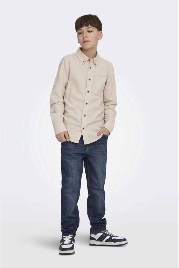 Only & Sons Tapered fit jeans van katoenmix model 'YOKE' - Foto 2