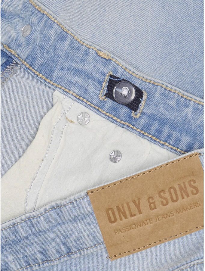 ONLY & SONS JUNIOR tapered jeans light blue denim