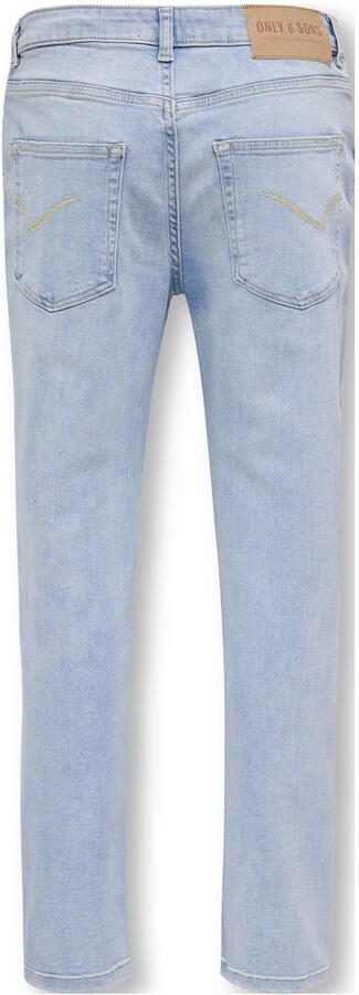 ONLY & SONS JUNIOR tapered jeans light blue denim - Foto 3