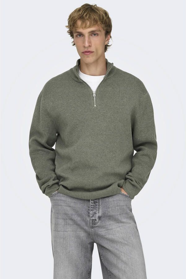 Only & Sons Regular fit schipperstrui van puur katoen model 'TING' - Foto 3