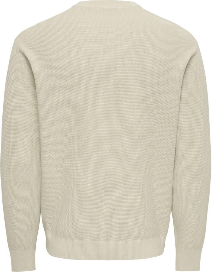 Only & Sons Regular fit pullover van pure katoen model 'TONY' - Foto 2