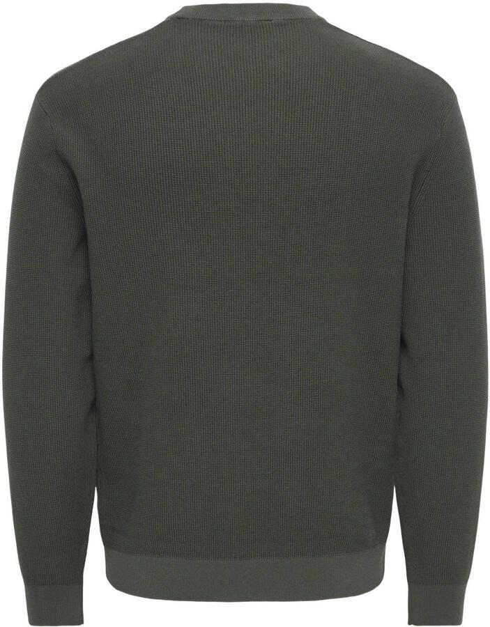 Only & Sons Regular fit pullover van pure katoen model 'TONY' - Foto 2