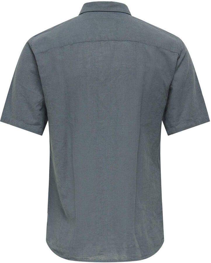 Only & Sons Caiden Solid Linnen Overhemd Heren