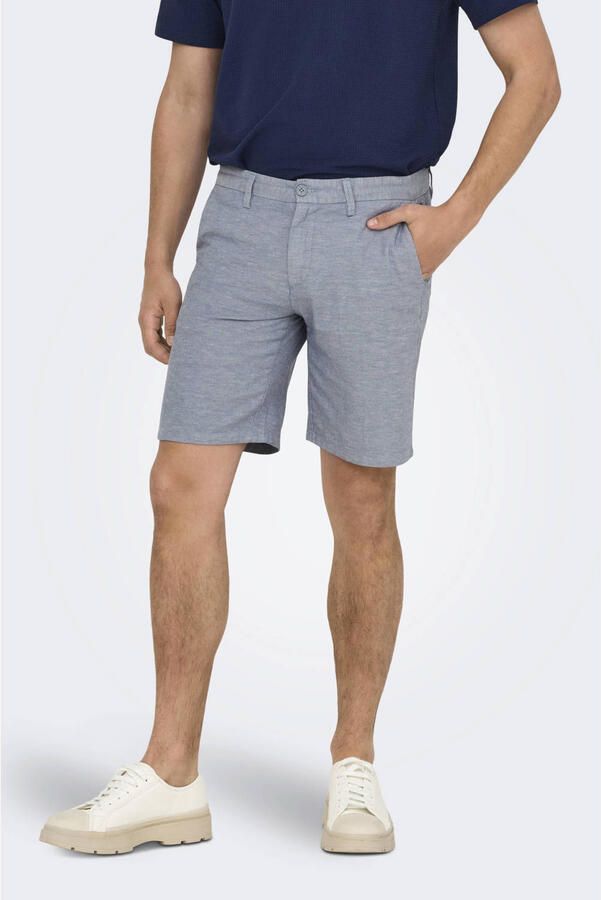 ONLY & SONS Chino-short ONSMARK 0011 COTTON LINEN SHORTS NOOS