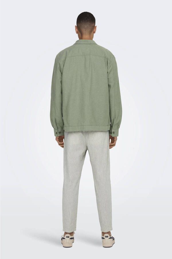 Only & Sons Vrijetijdsoverhemd met klepzakken model 'KENNET' - Foto 2