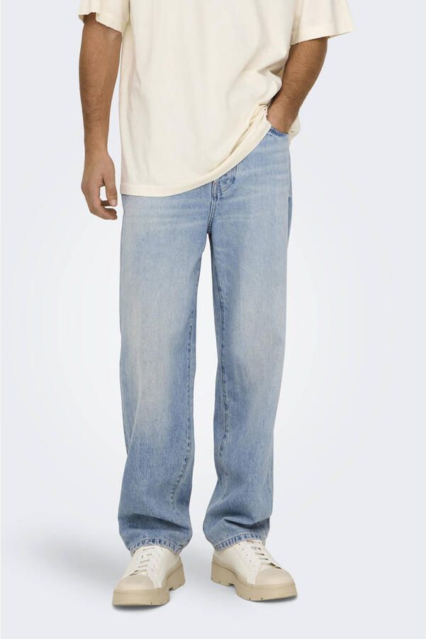 ONLY & SONS Loose fit jeans ONSFADE LOOSE WB 6778 A14 DNM NOOS