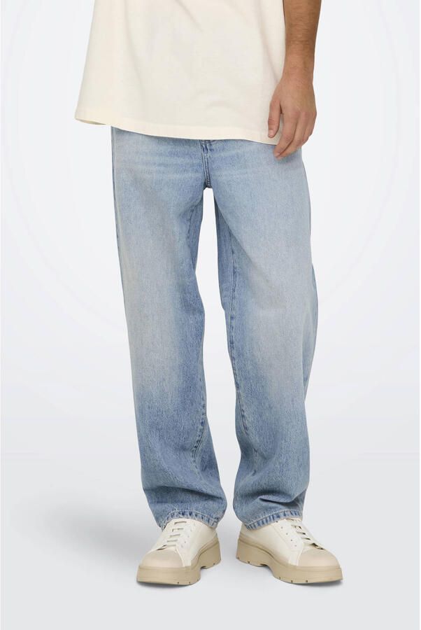 ONLY & SONS Loose fit jeans ONSFADE LOOSE WB 6778 A14 DNM NOOS