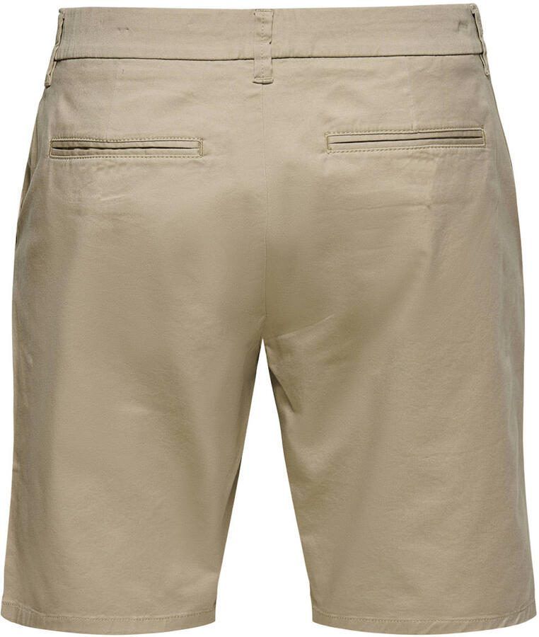ONLY & SONS ONSCAM regular chino short beige - Foto 2