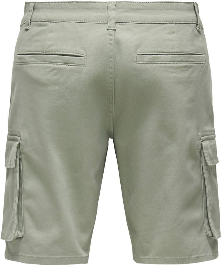ONLY & SONS ONSCAM regular cargo short groen - Foto 2