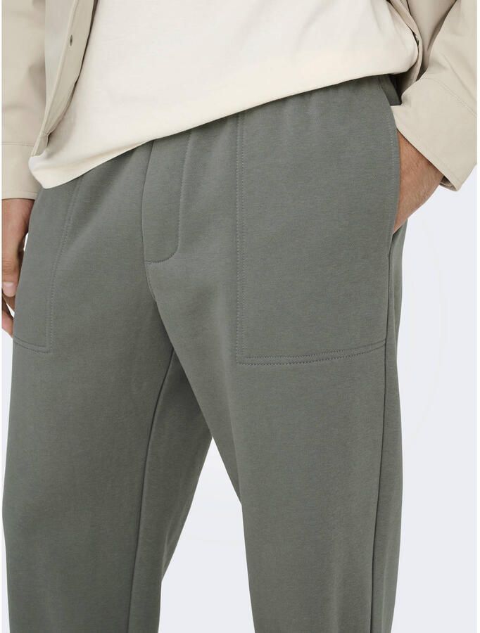 ONLY & SONS ONSCONNOR straight joggingbroek grijsgroen - Foto 2