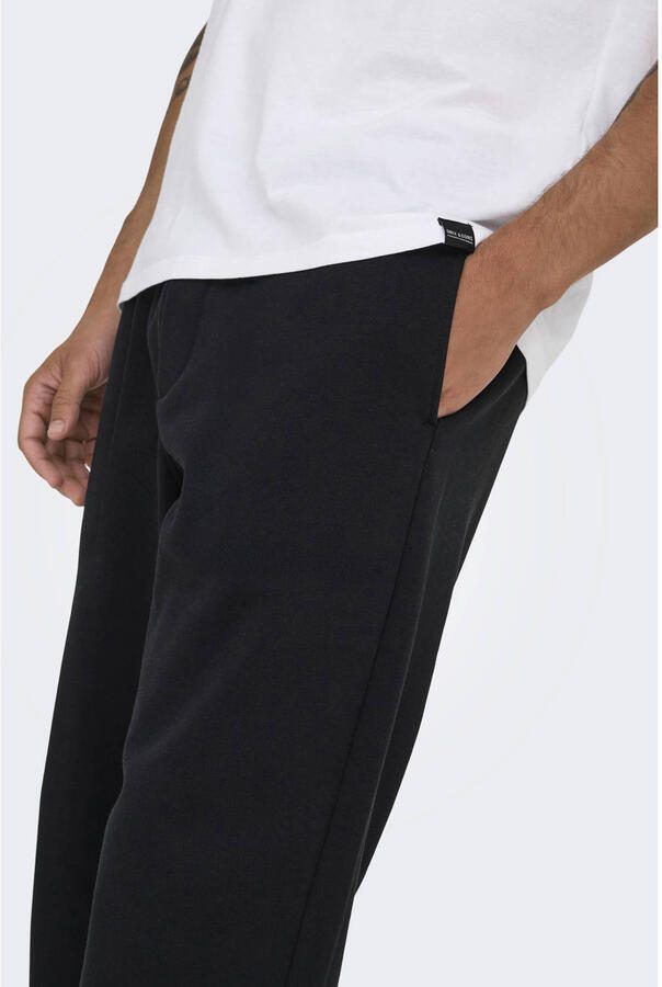 ONLY & SONS ONSCONNOR straight joggingbroek zwart - Foto 2