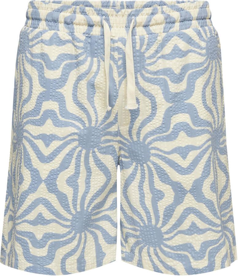 ONLY & SONS ONSCRUZ casual short blauw