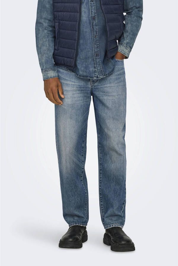 ONLY & SONS Regular fit jeans ONSEDGE STRAIGHT BROMO 0017 DOT DNM NOOS