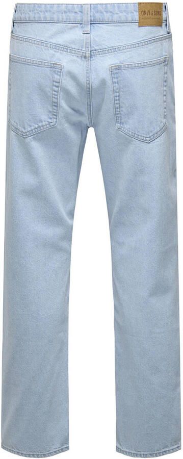 ONLY & SONS ONSEDGE straight leg jeans light blue denim - Foto 2