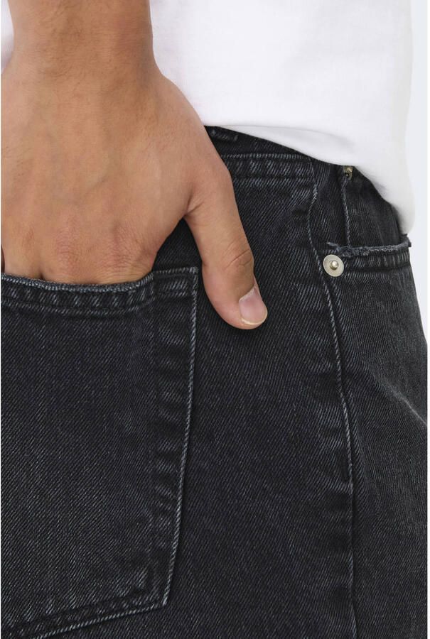 Only & Sons straight leg korte jeans van puur katoen model 'EDGE' - Foto 2