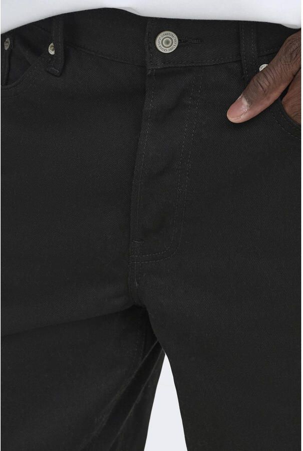 ONLY & SONS ONSEDGE straight short black denim - Foto 2