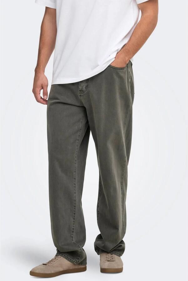 ONLY & SONS ONSFADE loose fit jeans beluga