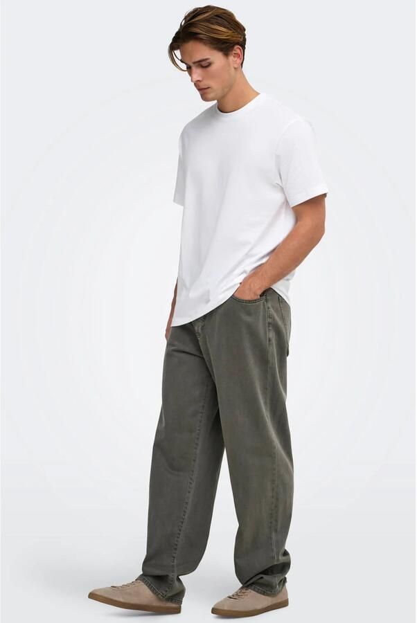 ONLY & SONS ONSFADE loose fit jeans beluga - Foto 2