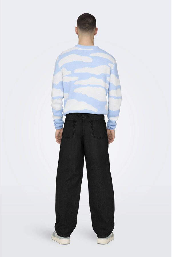 ONLY & SONS ONSFADE loose fit jeans black - Foto 2