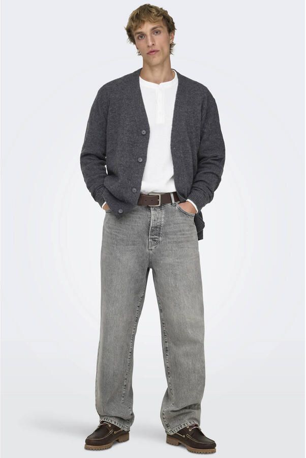 ONLY & SONS Loose fit jeans ONSFADE LOOSE WB 6778 A14 DNM NOOS - Foto 2